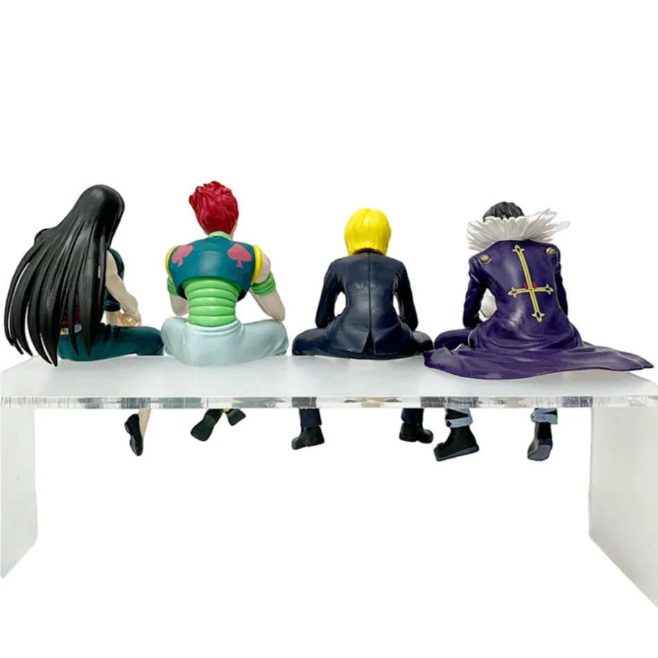 11.5-14 cm Hunter×Hunter Anime Figuur Kurapika Action Figure Chrollo Illumi Hisoka Beeldje Collectie Noodle Stopper Model Speelgoed