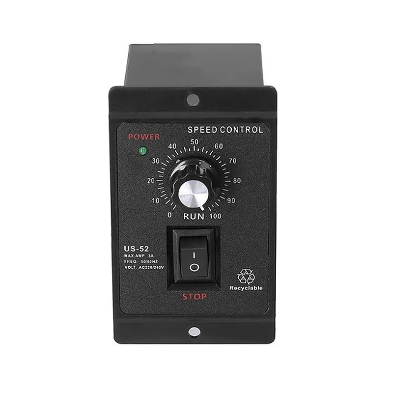 400W AC Motor US-52 Speed Controller Engine 220V 50Hz 60Hz Pinpoint Regulator Forward And Backward Washing Machines Control Unit