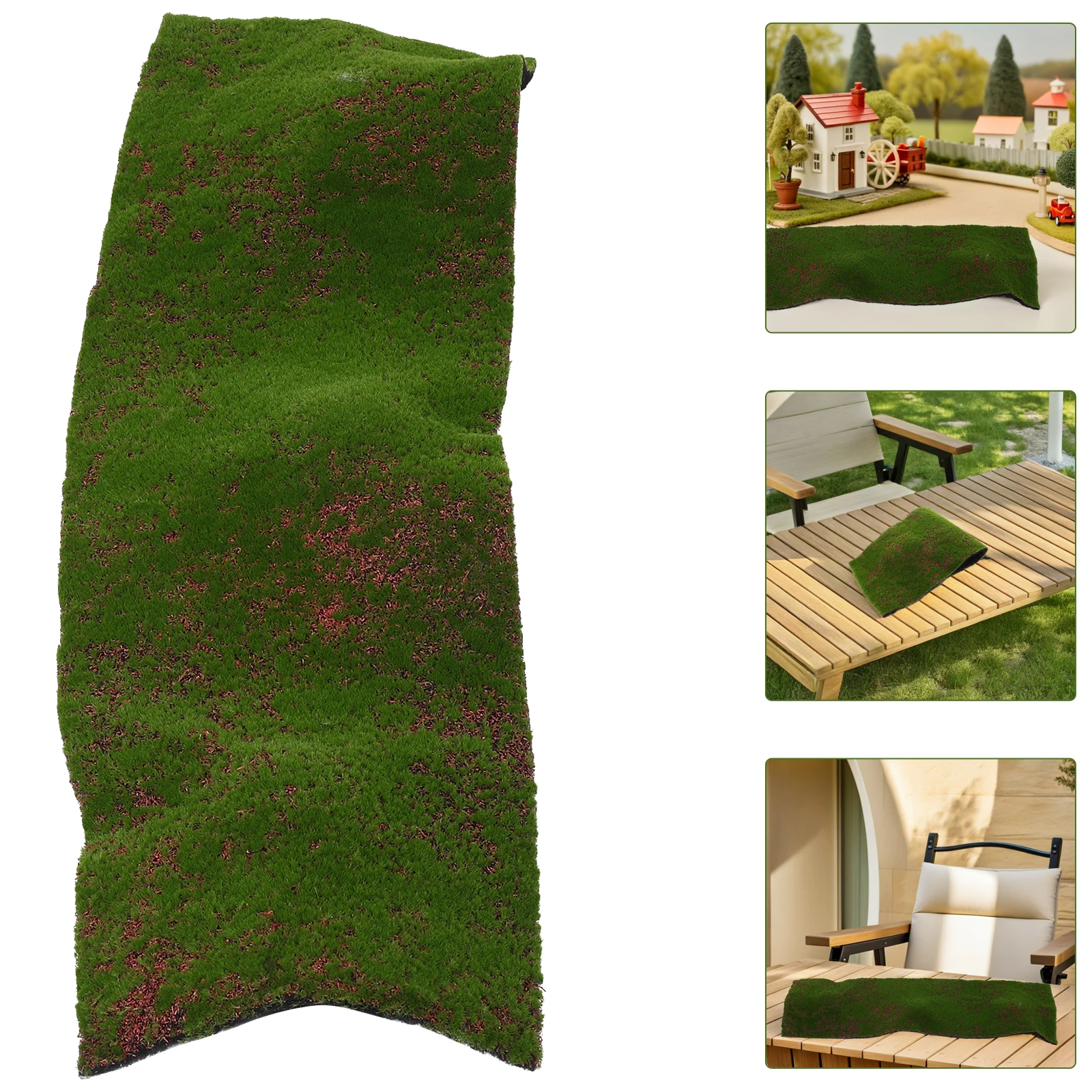 

30Cmx1M Artificial Moss Mat Green Craft Moss Sheet For Diy Terrariums Decor Indoor Plants Fake Grass Office Wedding