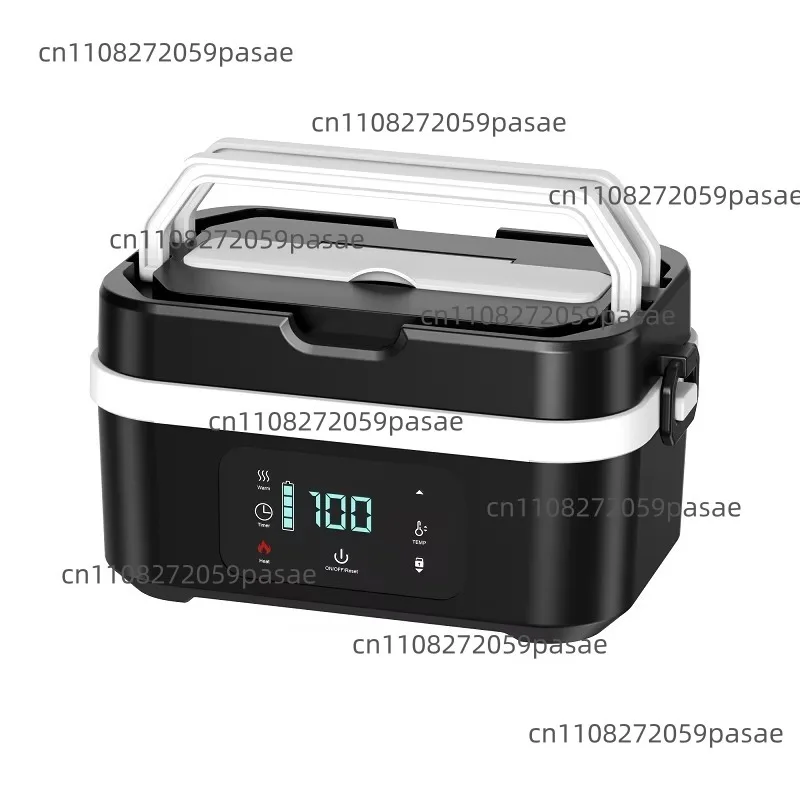 

The new 30,000 mAh food-grade stainless steel can portable 1.35-liter electric lunch boxes, suitable for