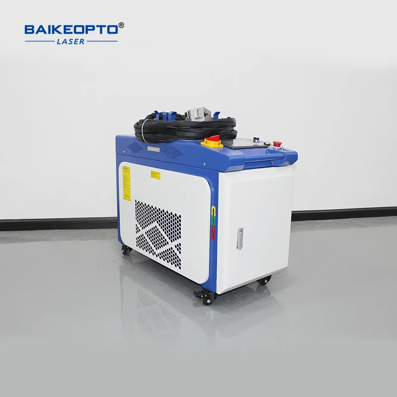 Factory Direct Supply 1000W CW continuous Fiber Laser Cleaning Machine Stainless Steel Iron Aluminum Wood Stone Plastic