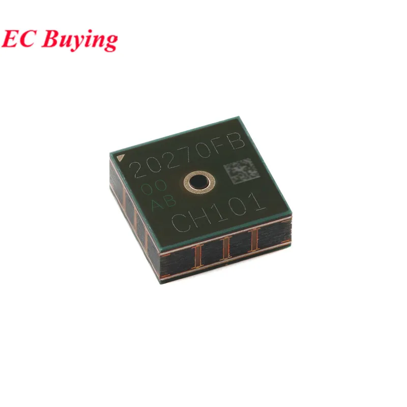 5Pcs/1pc CH101-00ABR LGA-8 CH201-00ABR DFN-8 CH101 CH201 Ultrasonic Time-of-Flight ToF Distance Sensor Chip ICP-20100 Pressure