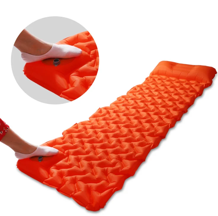 

Drop shipping ultralight TPU compact lightweight inflatable sleeping Mat air mattress camping Sleeping Pad camping mat