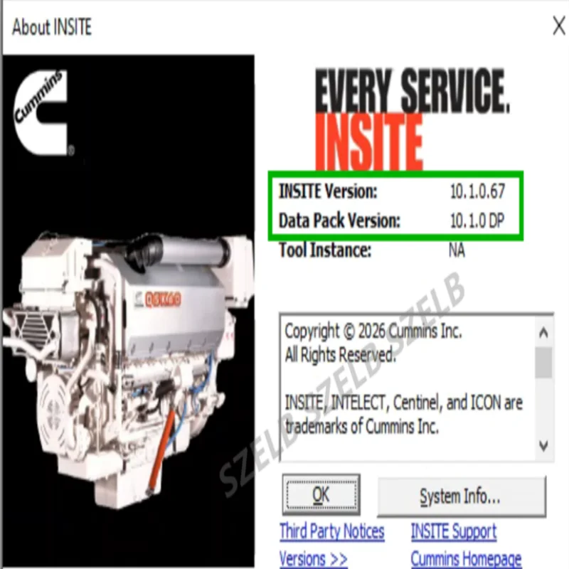 2026 Newest Cummins Insite 10.1/10.0/9.3/9.1 Diagnostic Software Cummins Software Pro Fault Code Engine Tests for CMS Electronic