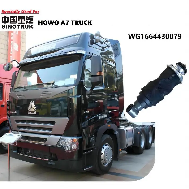 

ON SALE ! HOWO A7 Truck Original Quality Front Shock Absorber Assembly (Airbag) WG1664430079 HOWO Parts CNHTC Parts