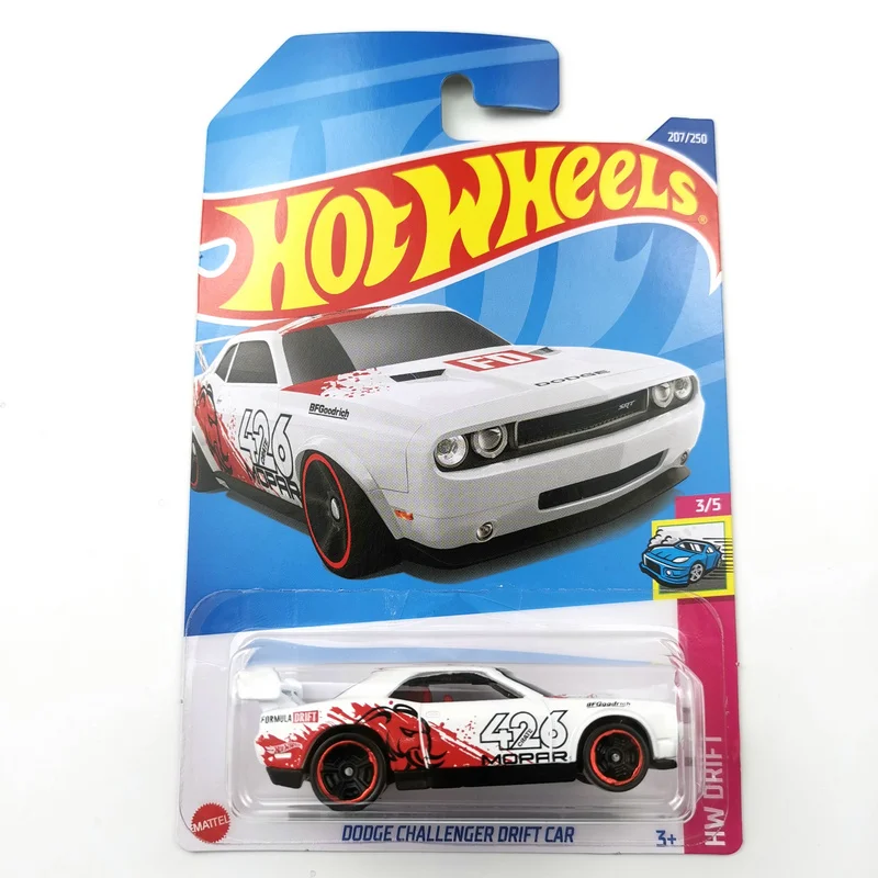 2022-207 Hot Wheels Cars DODGE CHALLENGER DRIFT CAR 1/64 Metal Die-cast Model Collection Toy Vehicles