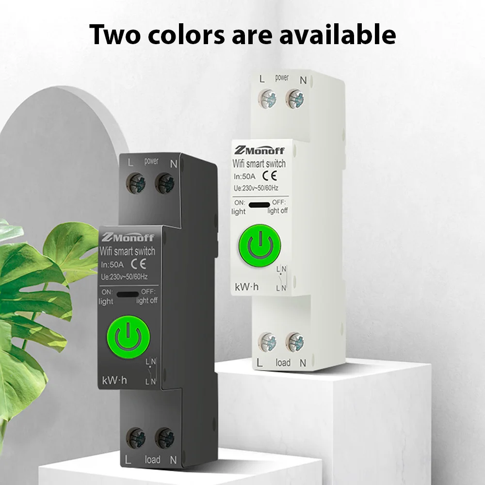

Smart Circuit Breaker Tuya APP WiFi Enabled Circuit Breaker Electricity Statistics Leakage Switch with Leakage Protection