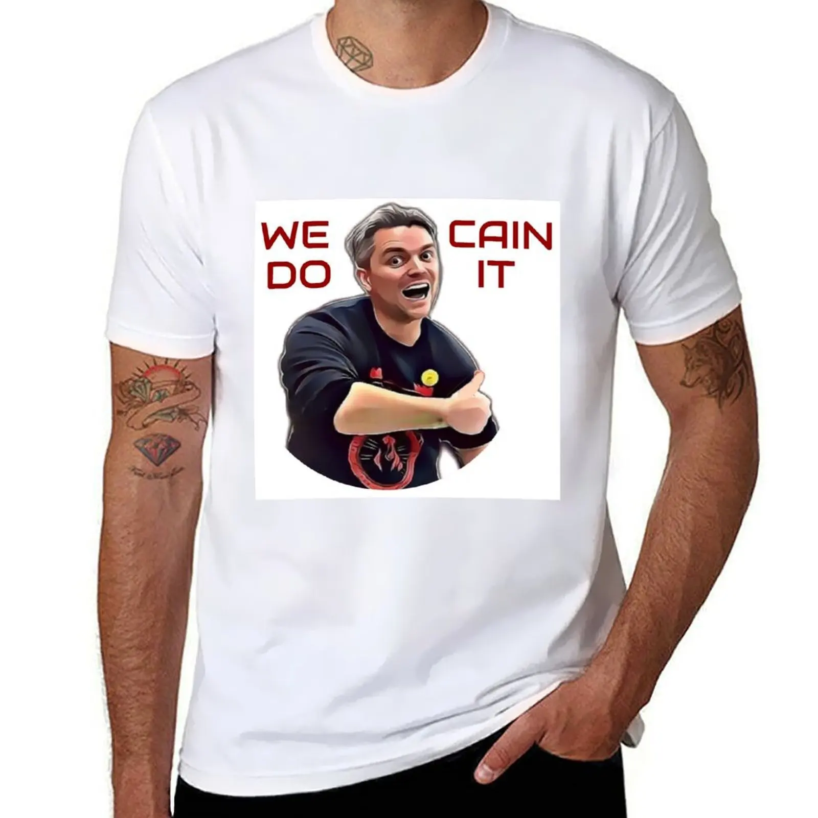 

WE CAIN DO IT T-Shirt man t shirt heavy cotton man t shirt designer T-Shirt