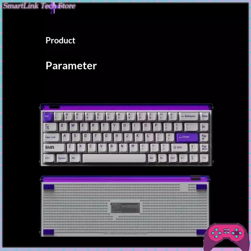 

MelGeek MADE68PRO Magnetic Switch Keyboards RT0.01 Ultra-Low Latency Maximized for Gaming Customized Gamer Keyboard Gifts