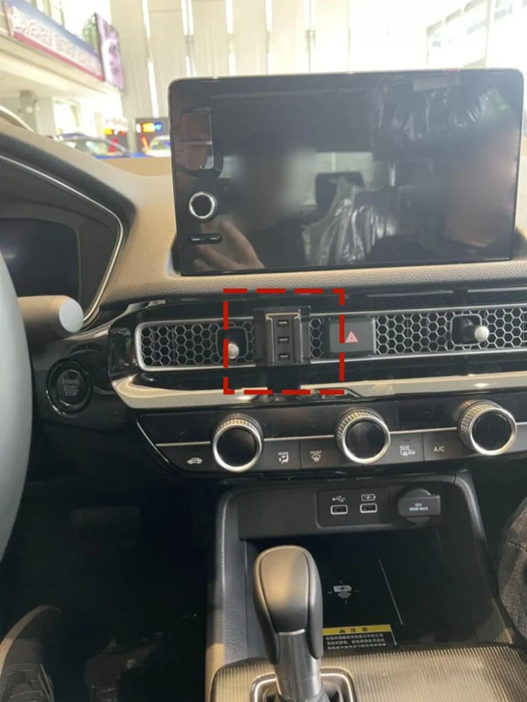 Suitable For Honda Civic FE1 2022-2023 Integra 2022, Car Phone Holder And Base Designed To Fit The Original Car Structure