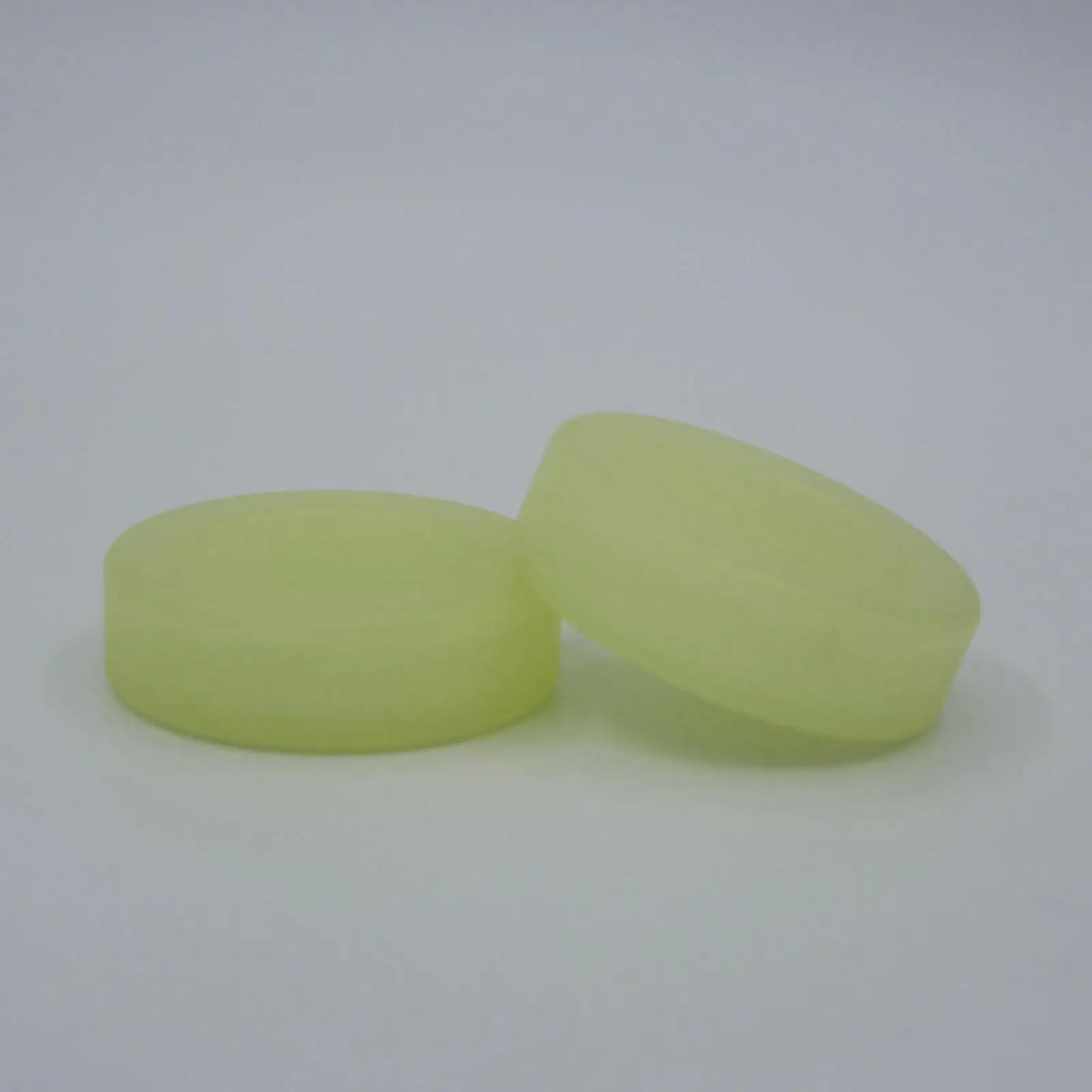 Light Up Hockey Puck Green Luminous PVC Ball for Kids Youth Floor Ice Hockey for Night Practice - view 5