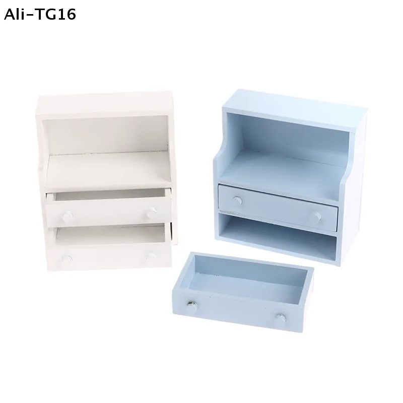 

HMA76-1/12 кукольный домик, миниатюрная деревянная прикроватная тумбочка, ящик шкафа, имитация куклы, шкаф для хранения, мебель, аксессуары для кукольного домика