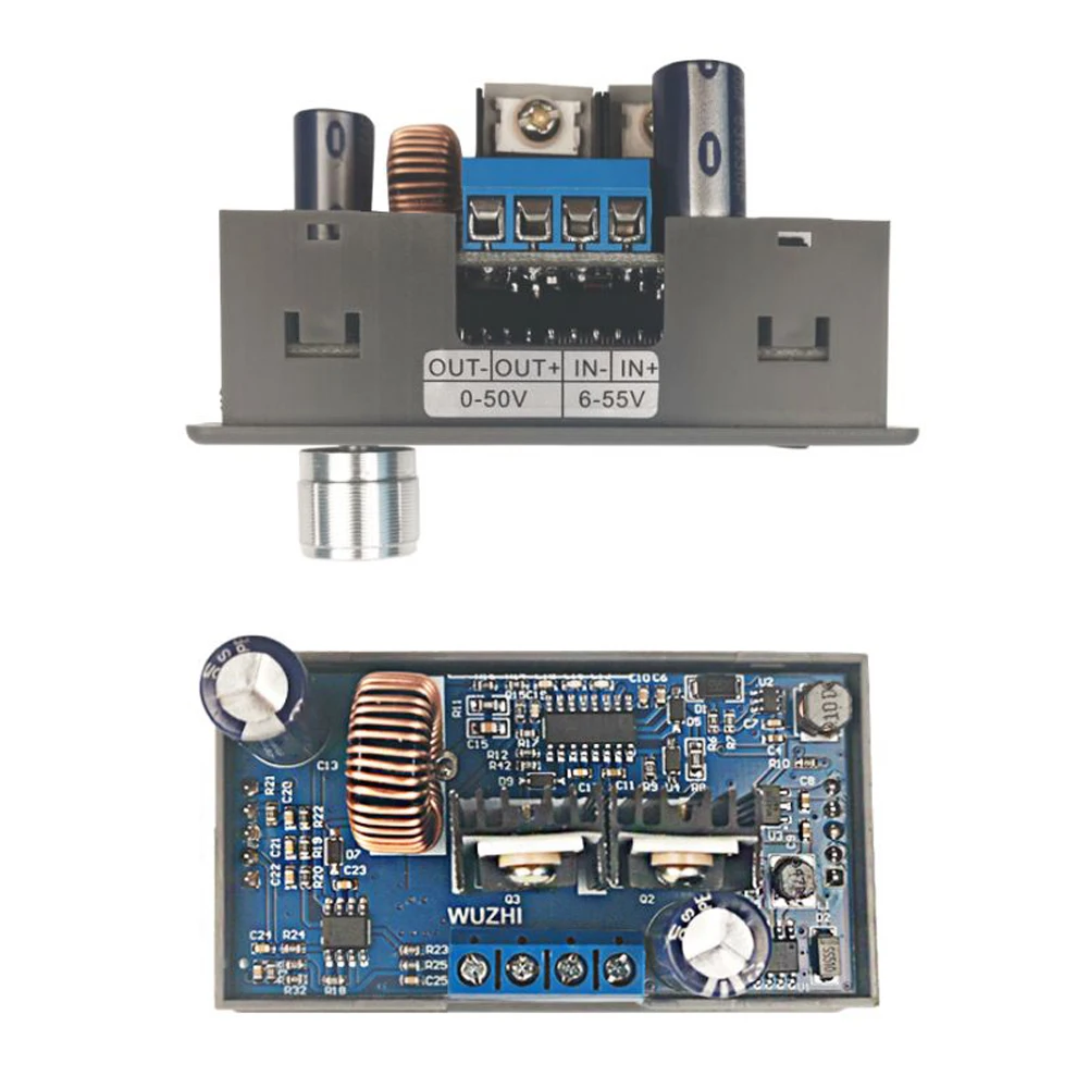 

WZ5005L DC-DC Buck Converter CC CV Power Module 50V 5A Adjustable Regulated Constant Voltage/Current Step-down Power Supply