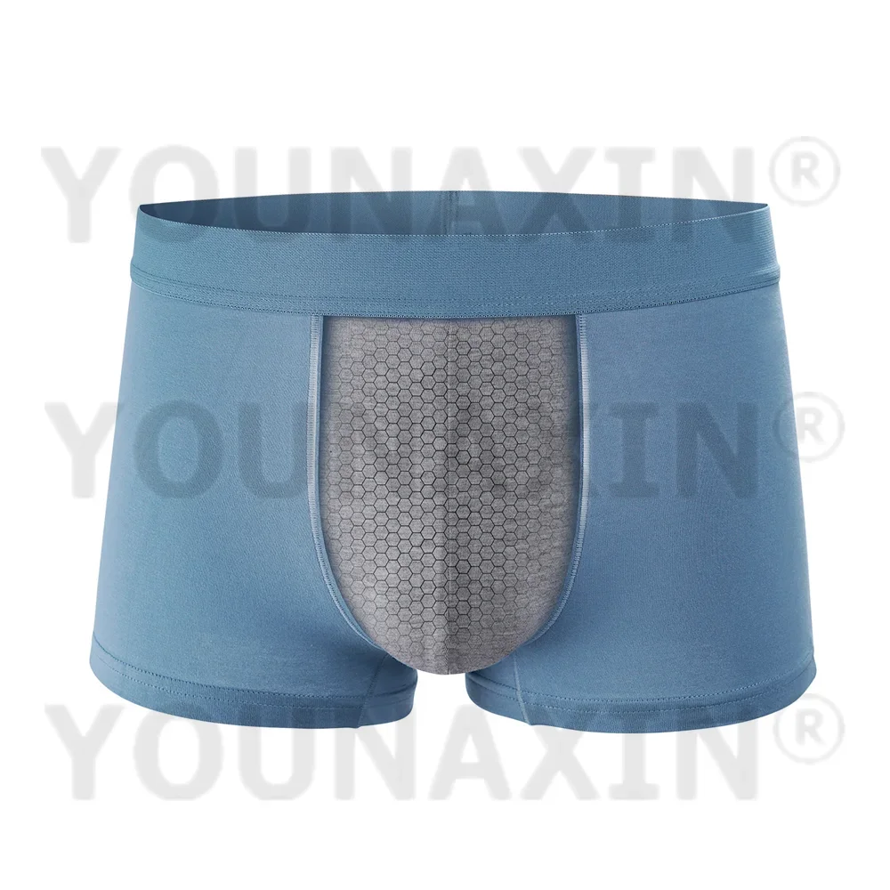 6 قطعة كبيرة الحجم الرجال سراويل داخلية للرجال الملابس الداخلية القطن Soild تنفس Boxershorts الصبي سراويل الملابس الداخلية مختلط الألوان M L XL 2XL 3XL