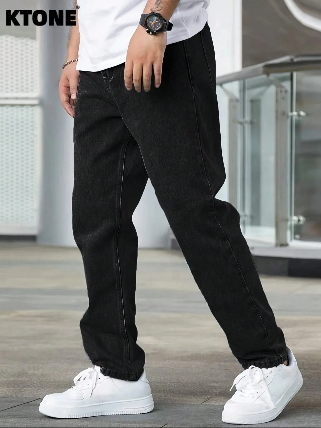 

Современные мужские джинсы-слим для повседневной носки в стиле Y2K, без аксессуаров и ремней