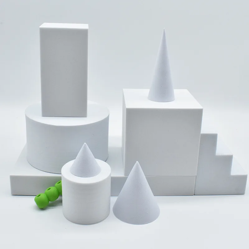 Photography Background Ornaments Eva Foam Cube Shooting Props Geometric Ladder Cone Beauty Photo Props