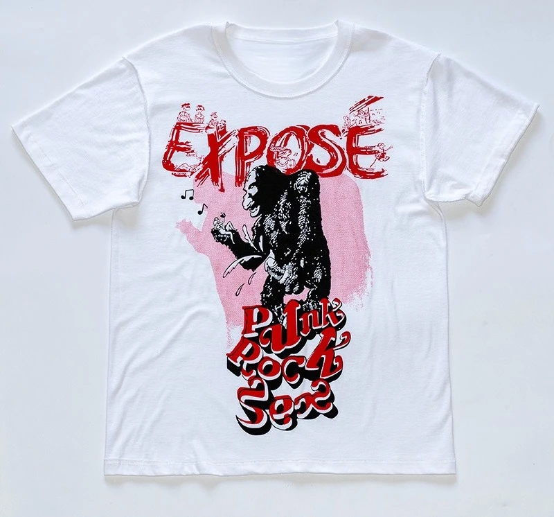 عداد FB Punk Rock Classic PUNK Vivian Expose Sid Crew Neck Short Sleeve Seditionaries