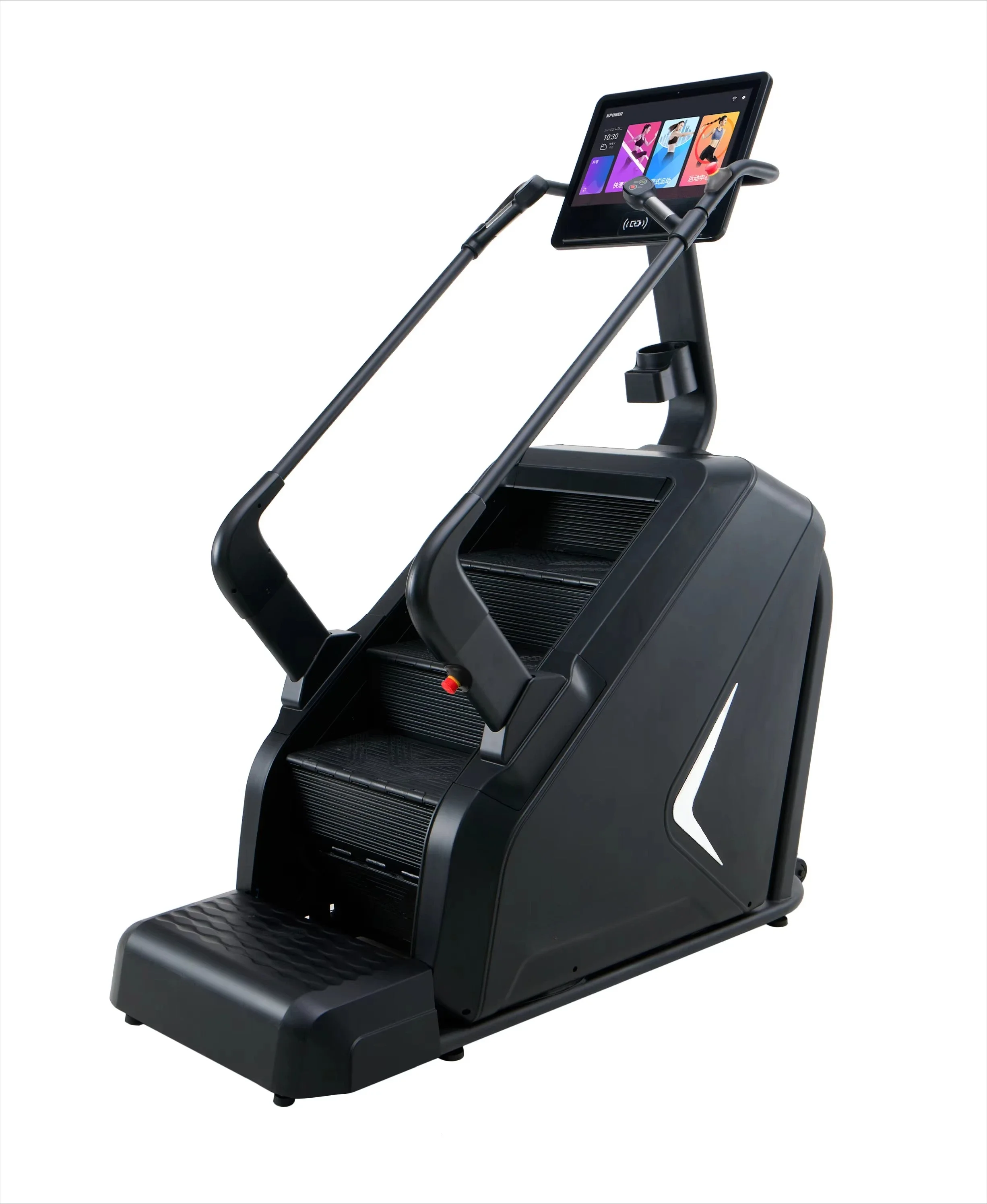New Multifunctional Home Electric Foldable Stair Climber Treadmill LED Display for Gym Fitness Studio Silent Aerobic Walking