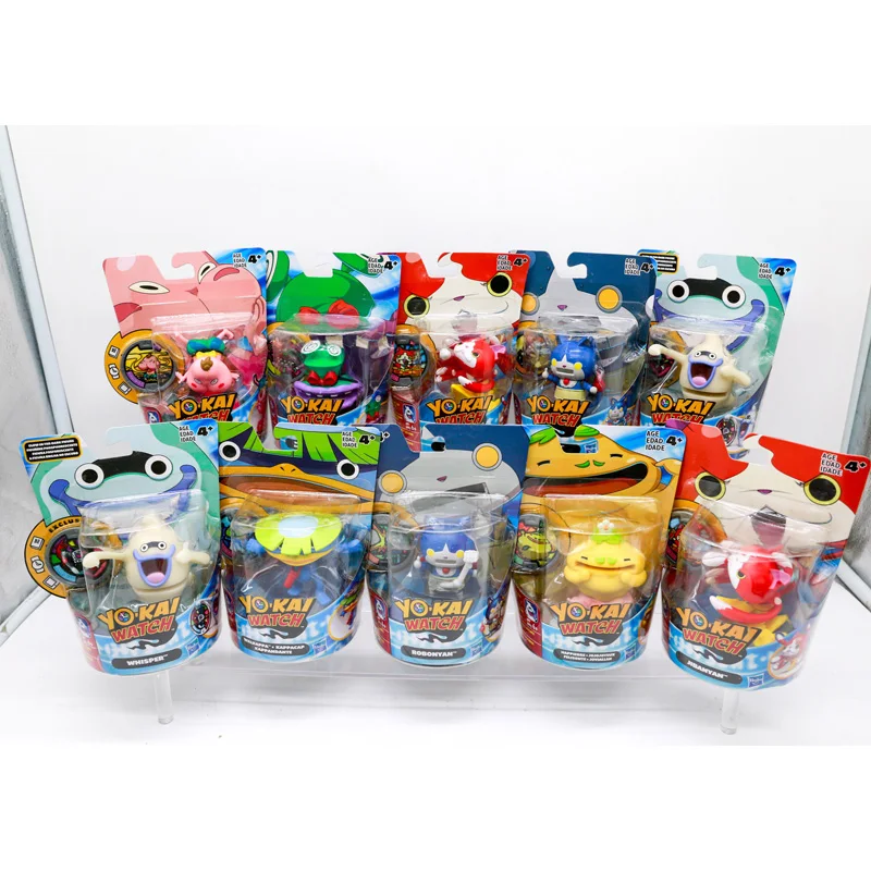 Hasbro Yo-kai Watch Jibanyan Legend YO-MOTION Monster Anime Action Figures Warrior Cat Toys Collection Ornaments ren Gifts