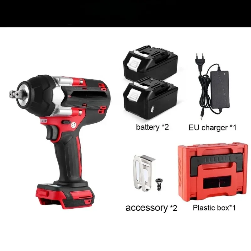 1/2 inch brushless impact wrench 18v battery cordless power tool