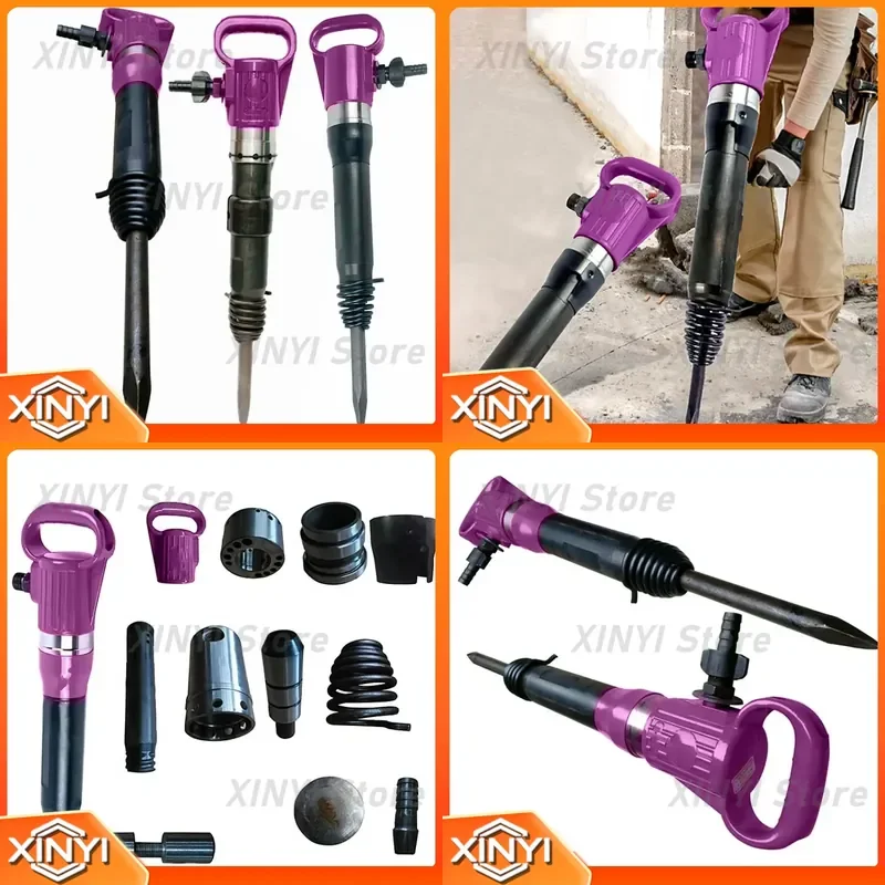 Air Pickaxe Breaker G10 Jack Hammer for Construction Engineering Pneumatic Rock Drill Limited Time Discount Industrial Grade