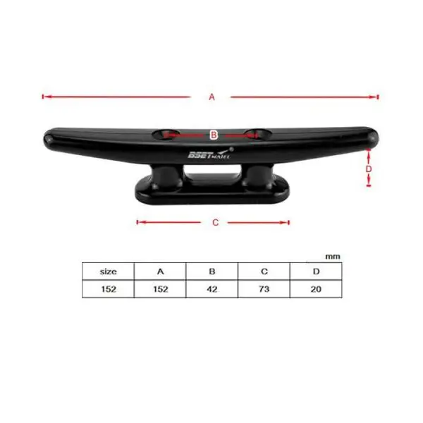 

6inch Boat Dock And with Fixings for Marine Yacht Kayak Nylon