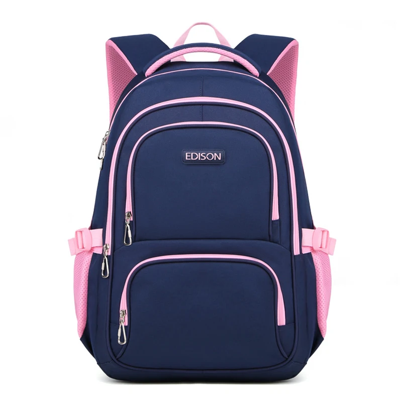 

EDISON High Quality Teens School Backpack Boys School Bag Middle High Students Backpack Schoolbags Mochilas Travel Leisure Bag