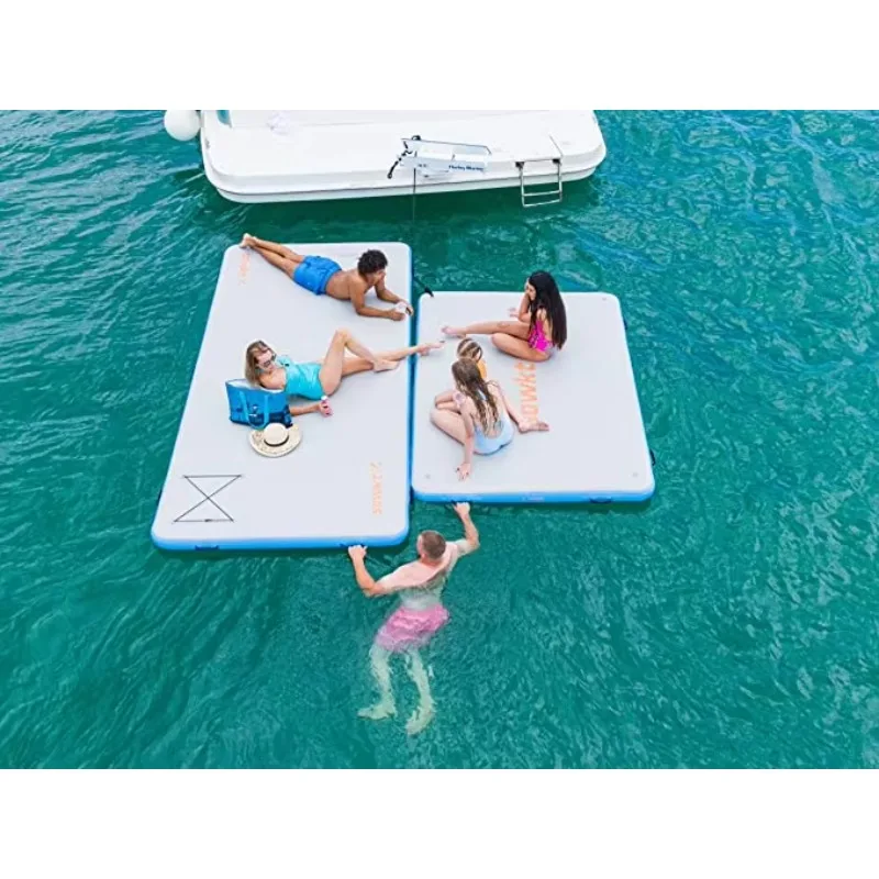 

Надувная док-станция, Лидер продаж, водные виды спорта, надувная яхта, плавающий океан, морской бассейн, прочная плавающая подушка