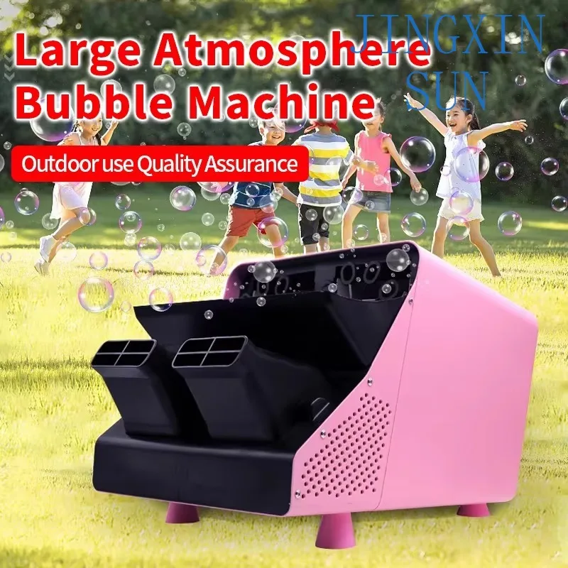 500W  Light Emitting Diode Dmx 512 Automatic Blower Soap Foam Smoke Machine with Wireless Remote Control for Stage DJ