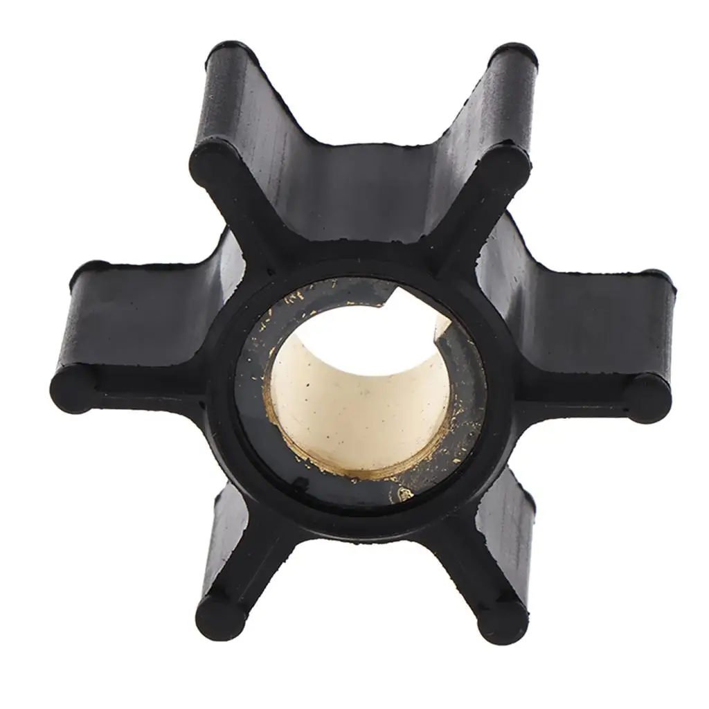 Black Air-tight ruber Boat Engine Impeller for 387361/763735/2-6