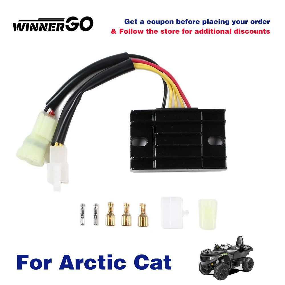 

ArcticCat Voltage Regulator Rectifier For Arctic Cat ATV 250 300 2X4 4x4 1999-2003 ATV300 1998-2001 ATV2504x4 ATV2502x4 3530-014