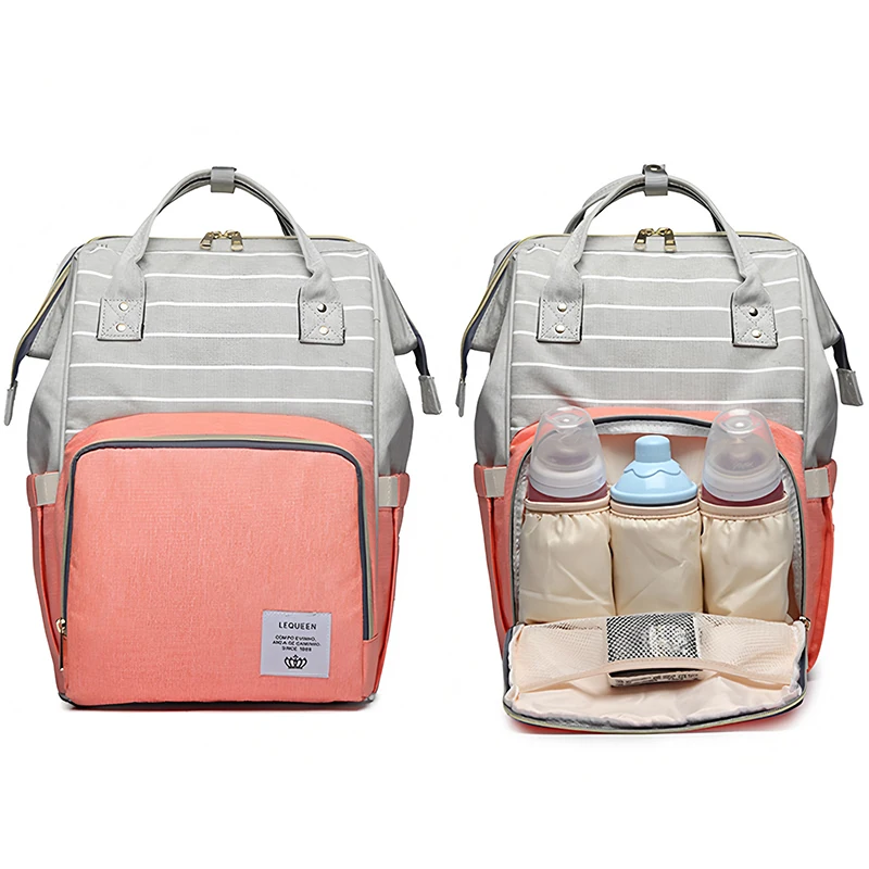 

Оксфордская сумка для мамы большой емкости, многофункциональная детская бутылочка, термоизоляционная дорожная сумка для хранения, модная подвесная детская коляска