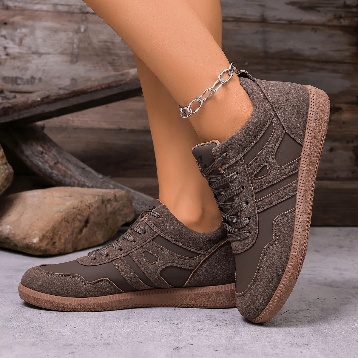Neue 2026 Damen Schwarze Weichsohlen-Komfort-Sneaker Freizeitschuhe für Frauen Vielseitige Walkingschuhe Tenis Feminino Zapatillas Mujer – Detail 6