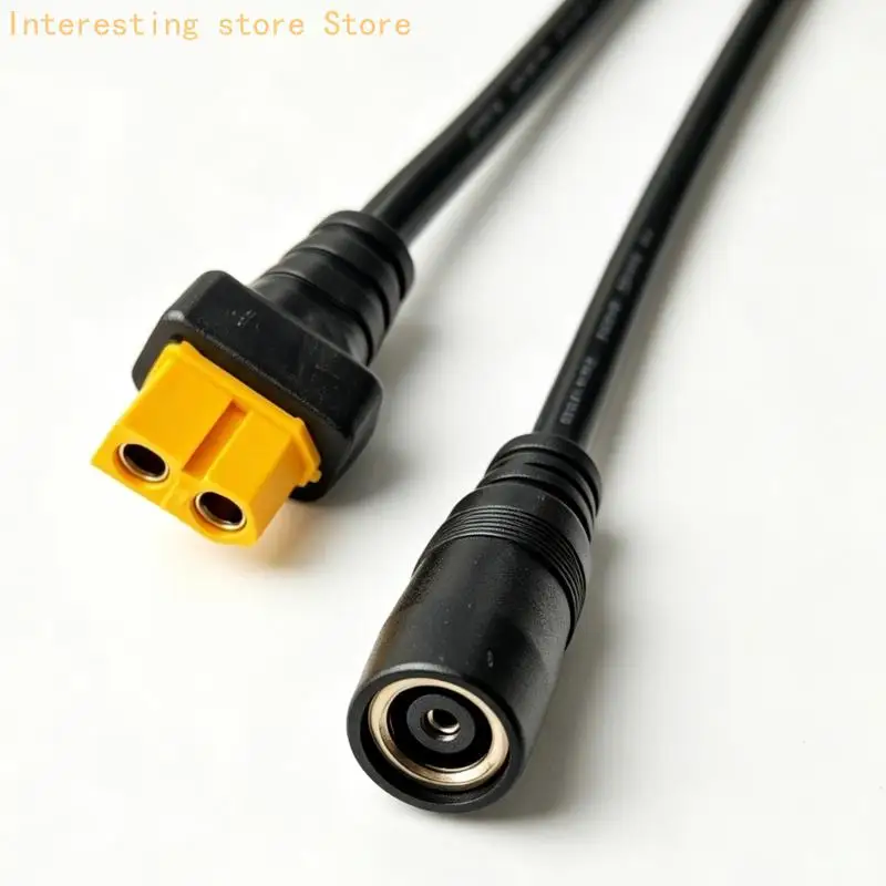 Battery Charging Adapter Cable, 60 Female to DC8020 Female Power Cord for Benches Power Connection, Testing Tables Spare Routing