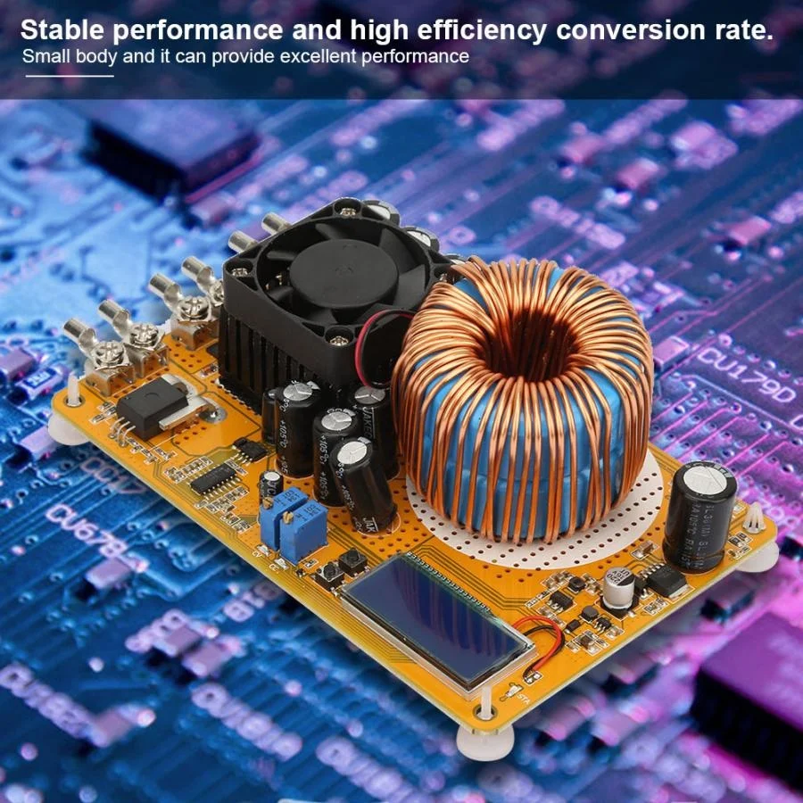 50A 8-40V to 0-32V Adjustable DC Converter Step-down Power Supply Module view 6