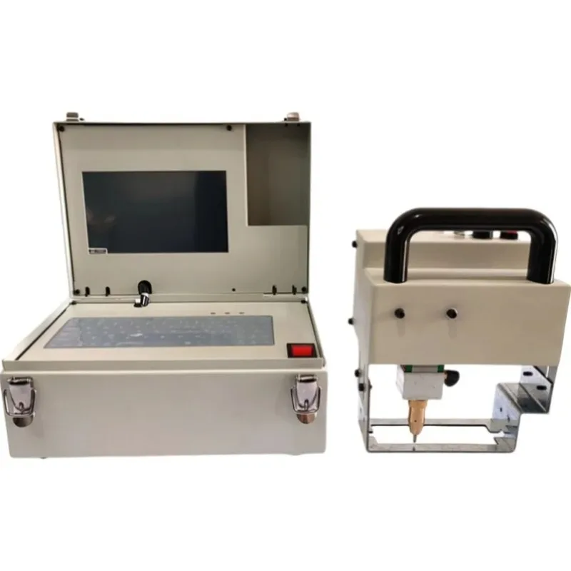 Metal Engraving Machine for Nameplate Dot Peen Marking Vehicle Vin Chasis Number With Electric Steel Engraver Mark Pin