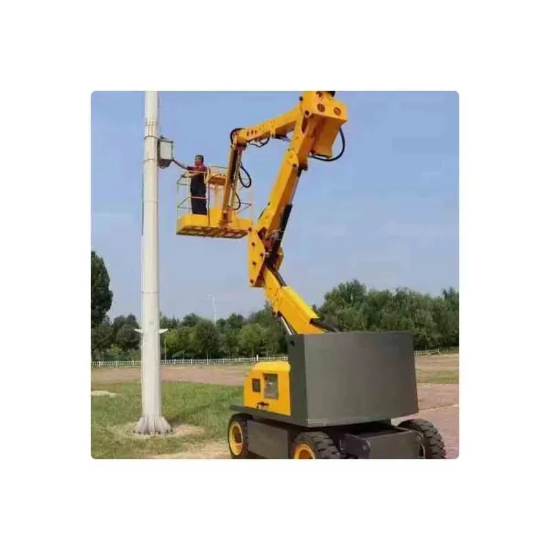 CE Approved 16m 18m 20m  Telescopic Self Propelled Articulated Boom Lift with Diesel Customized