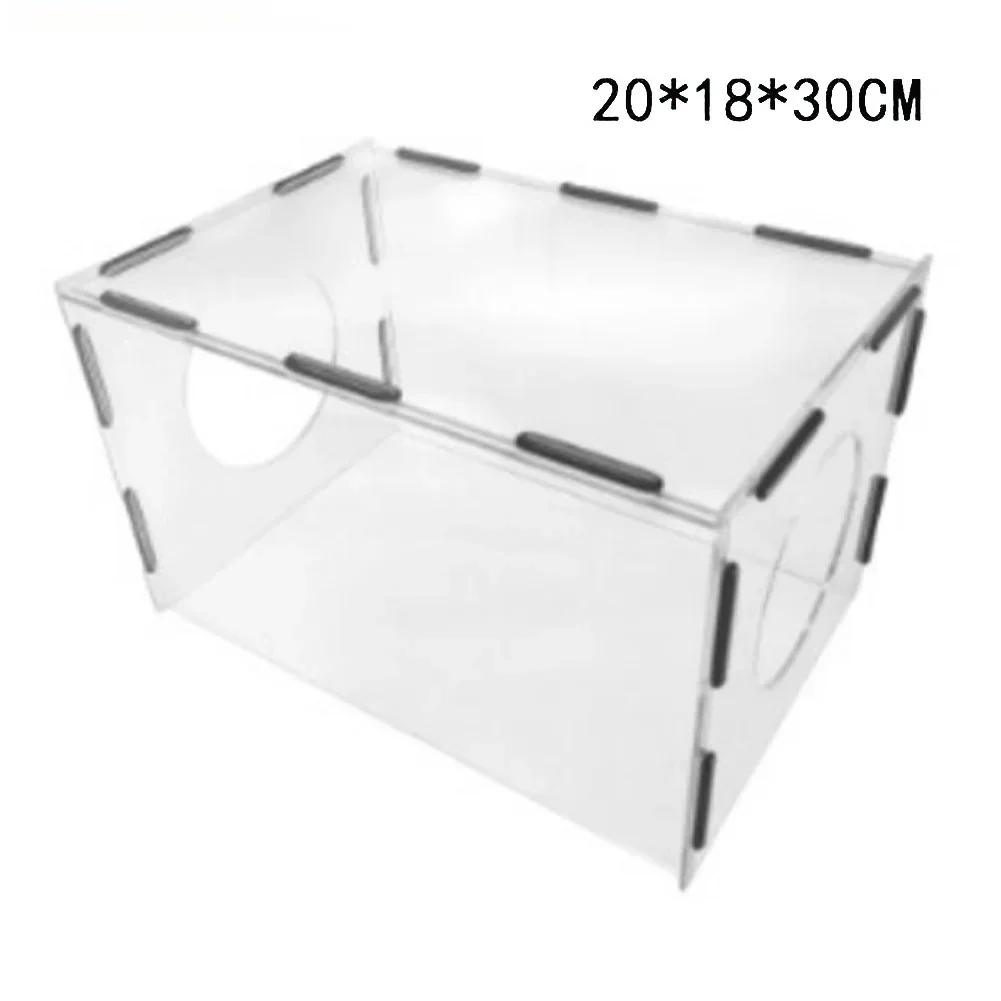 Grinding Parts Grinding Dust Box 200x180x300mm 200x200x200MM Detachable Design Sturdy Transparent Wear Resistant Or Buffing