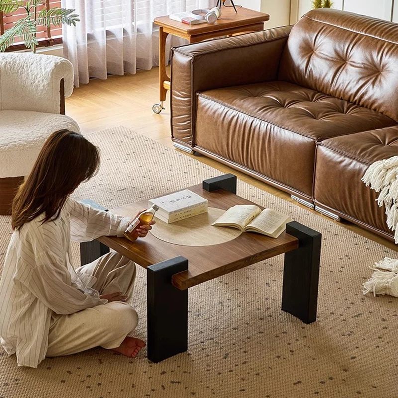 

Wood Designer Coffee Table Living Room Luxury Nordic Bedroom Unique Coffee Table Cheap Simple Mesa Auxiliar Salon Furniture