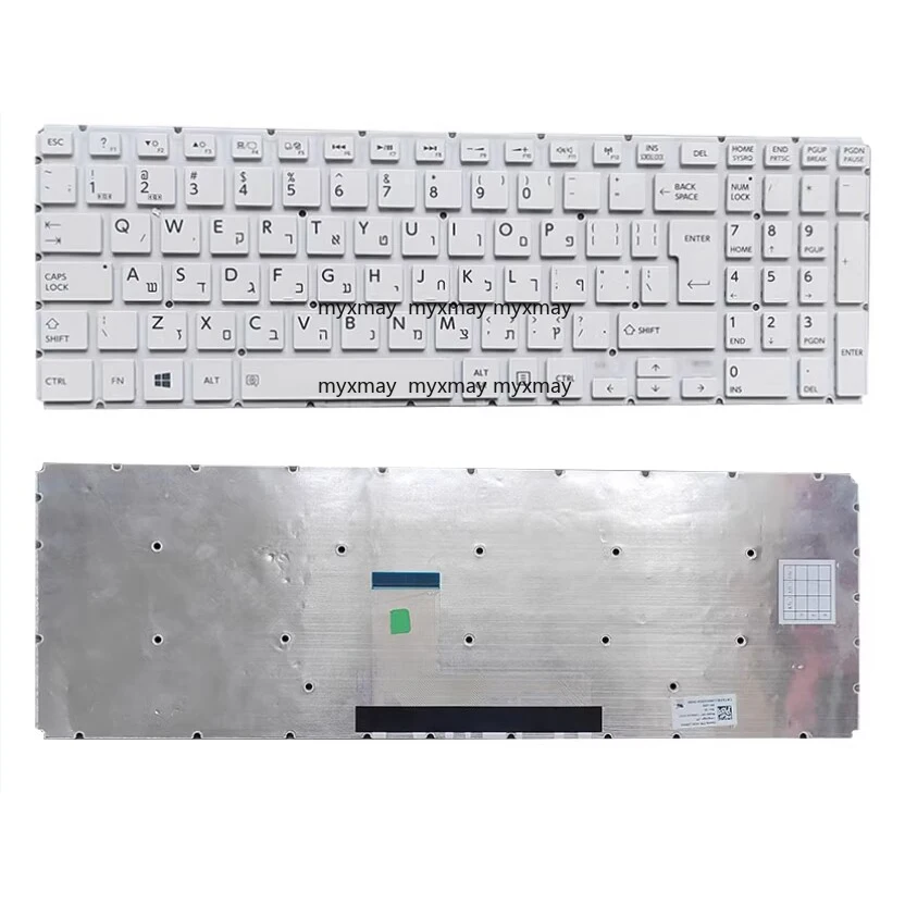 

Siakoocty для Toshiba Satellite L50-C-1FQ/276 L50-C-20K/29P L50-C-1GX L50-B-1DZ Клавиатура с возвратом на иностранном языке