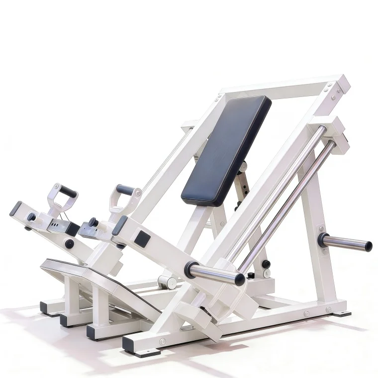 Multi-Functional Power Lateral Low Row Plate Loaded Steel Smith Machine for Chest Shoulder Back Exercise Commercial Use Gym