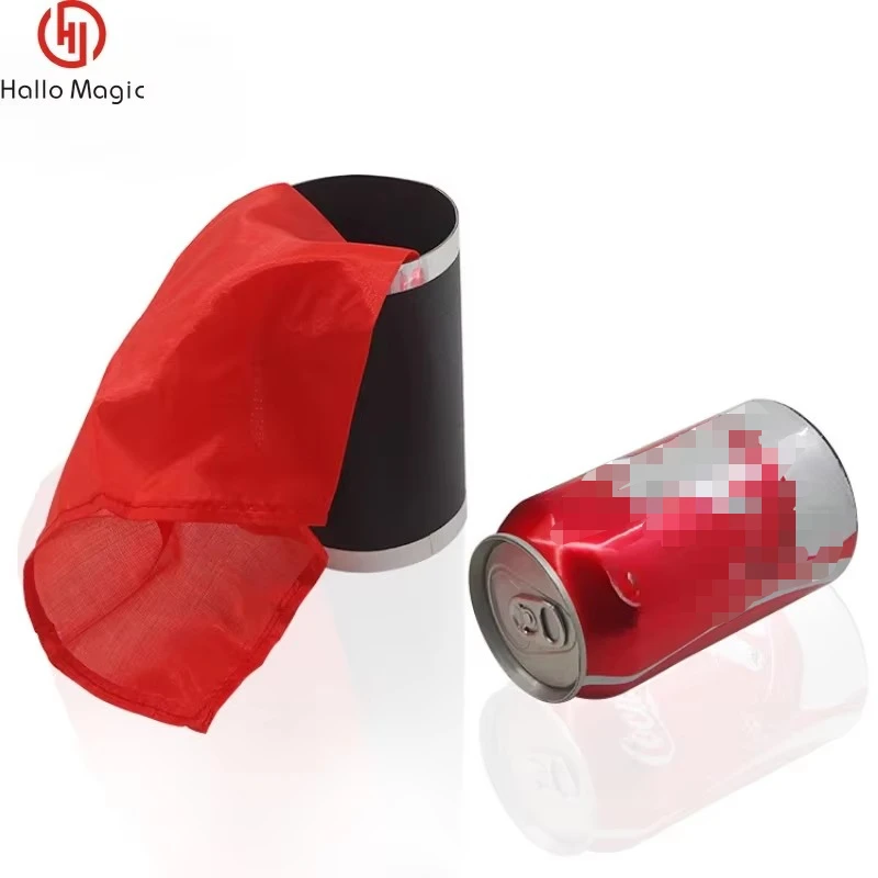 Vanishing Coke Can Magic Trick Silk And Cane Magic Prop Coke To Silk Stage Close Up Magic Props Mentalism