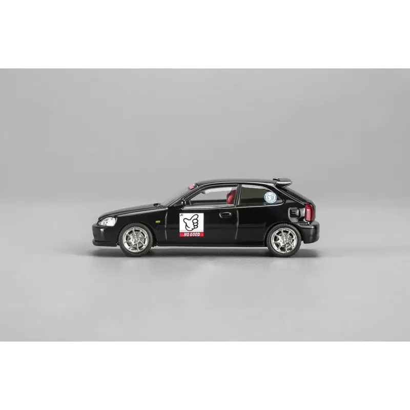 Motorhelix-MH 1/64 Honda Civic Type R (EK9) No Good Diecast Car Model Alloy Simulation Collection Toy Gift For Boys#peetyeee view 4