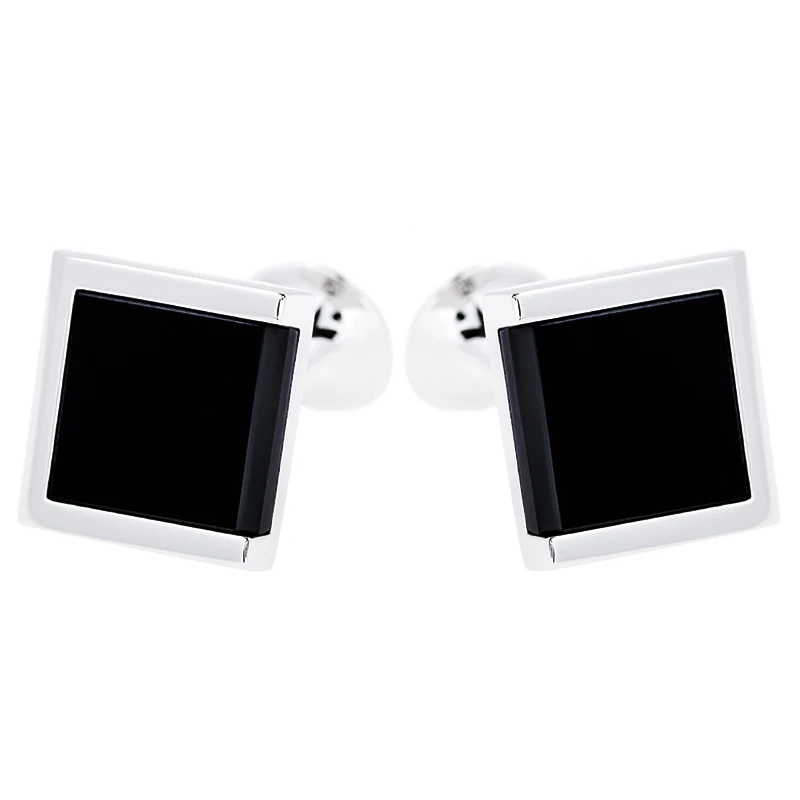 

KFLK Shirt Cufflinks for Mens Brand Black Cuff link Wholesale Bouton High Quality Luxury Wedding Male Gift Guests