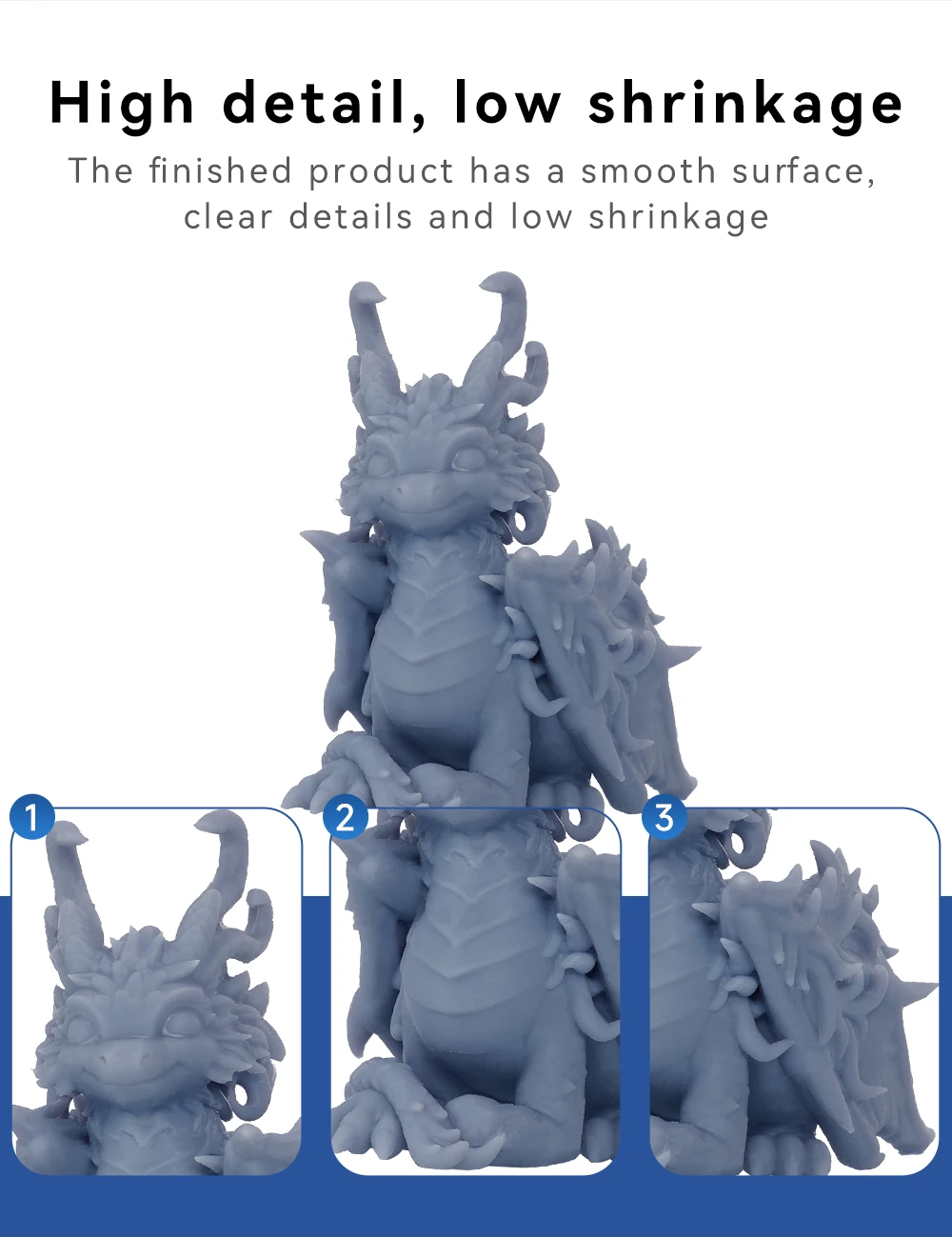KEEPANG Wasserwaschbares 3D-Druckerharz, 5 kg/10 kg, LCD, UV-härtend, 405 nm, Standard-Photopolymerharz, ABS-ähnlich für LCD-3D-Druck – Detail 5