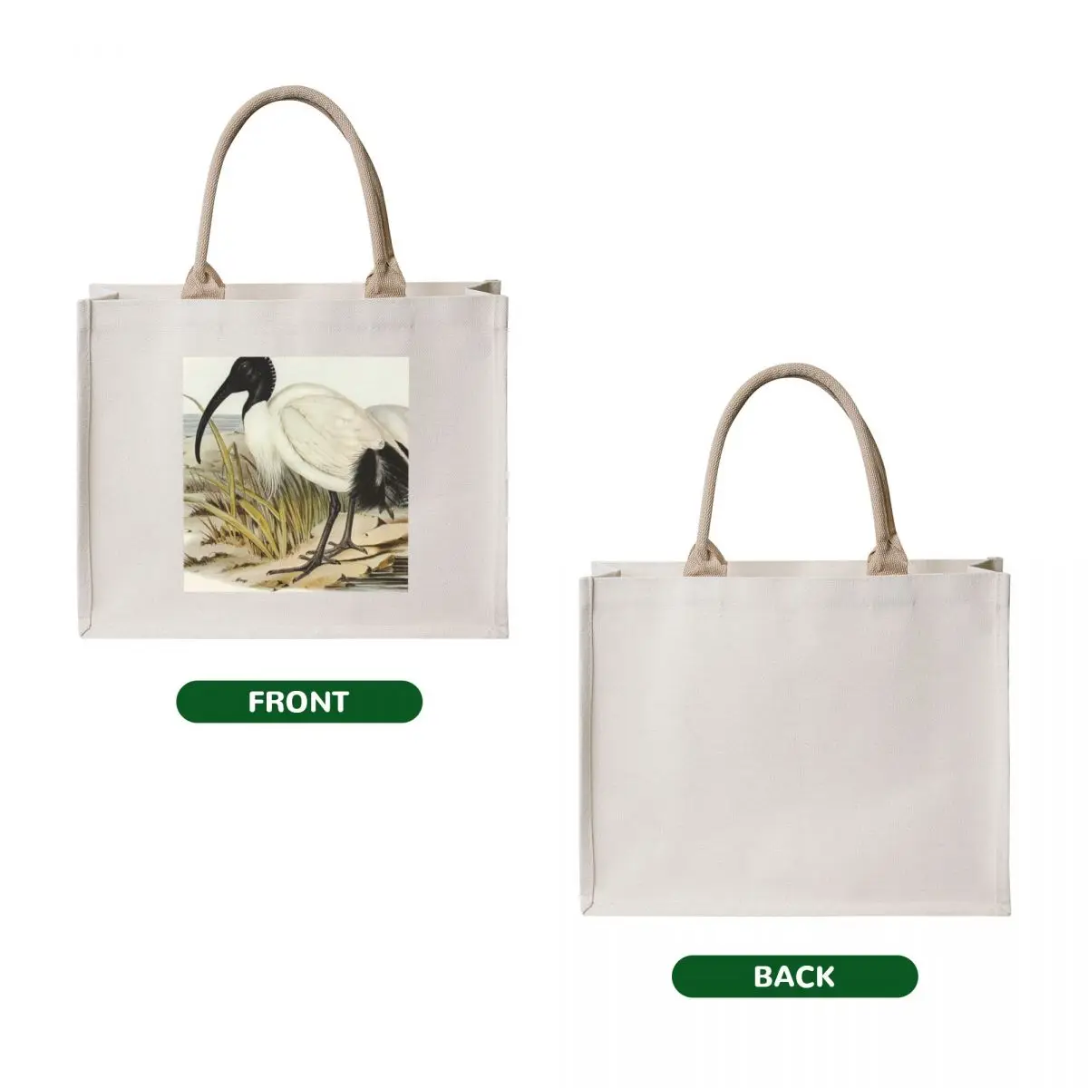 Vintage Ibis aka Bin Chicken by E Gould Tote Bag Lady bags custom bags great bag Handbags women