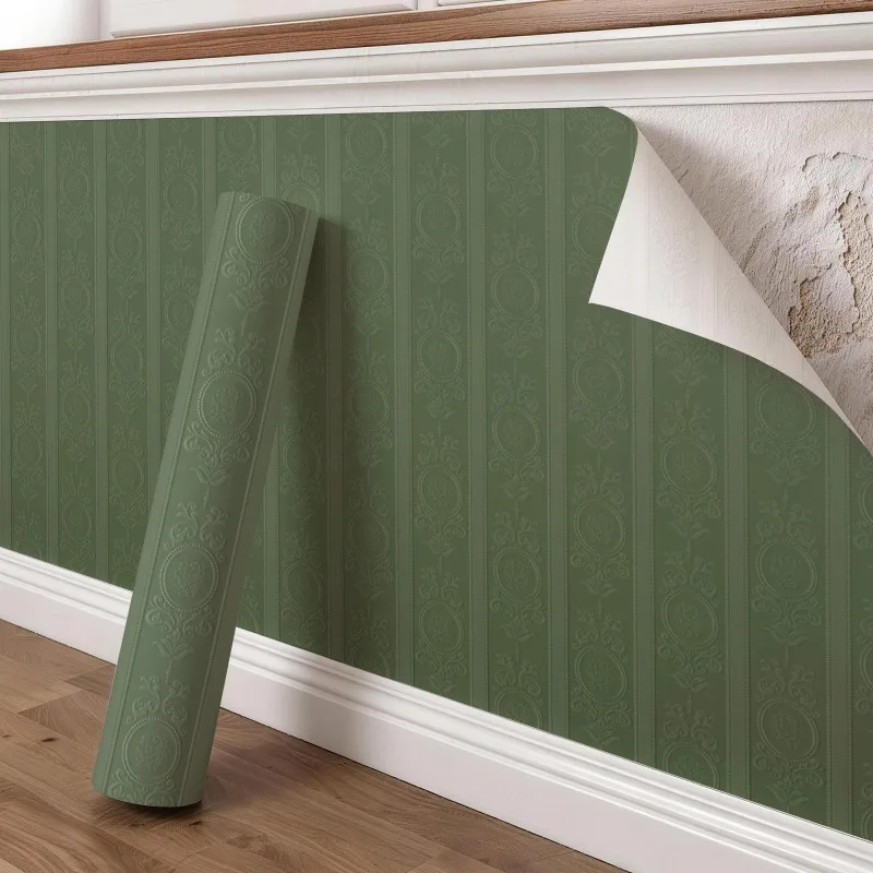 3D Embossed Textured Peel Stick Wallpaper Removable Waterproof Self Adhesive Wallpaper for Bedroom Bathroom Home Decoration