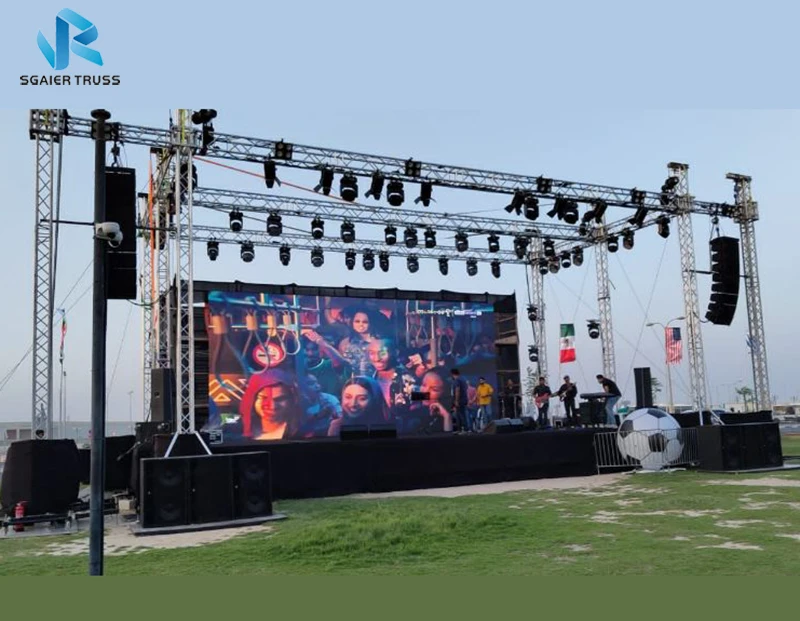 

Сценический каркасный комплекс 290*290 для концертов, свадеб и мероприятий