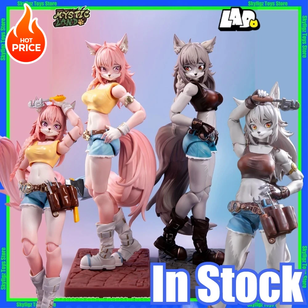 

В наличии Новая фигурка Ladotoys Cat Tonya, модель сбор трав, бязь, кошка, девушка, анимация, оригинальная модель, коллекция игрушек, подарок