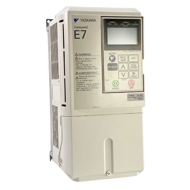 Yaskawa CIMR-E7U22P2 E7 Inverter New In Box Expedited Delivery